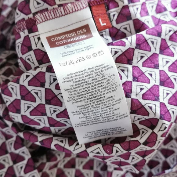 Comptoir Des Cotonniers print Camisole Tops - Picture 6 of 7